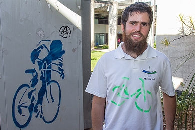 Caio Vieira, ciclista