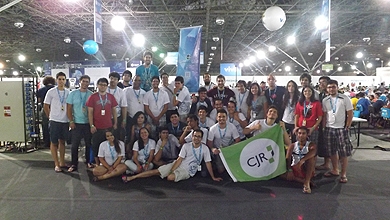 Alunos da UnB na Campus Party Brasil